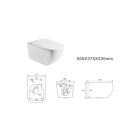 Комплект инсталляции GROHE Solido 38811KF0 с унитазом Aquatek МЕДЕЯ AQ1537T-00 и сиденьем с микролифтом (NW0348)