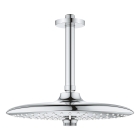 Верхний душ GROHE Euphoria 260 SmartControl с полочным душевым кронштейном 142 мм, хром (26460000)