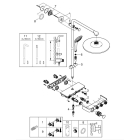 Душевая система GROHE Euphoria SmartControl System 310 Duo с термостатом для душа, фантомный черный (22120KF0)
