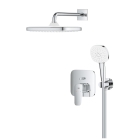Душевая система GROHE Cubeo со смесителем для душа, хром (1053360000)