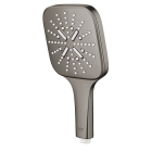 Ручной душ GROHE Rainshower SmartActive 130 Cube, 3 режима, темный графит матовый (26582AL0)