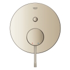Внешняя часть смесителя для ванны GROHE Essence скрытого монтажа на 2 потребителя, круглая, никель глянец (24167BE1)