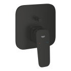 Внешняя часть смесителя для ванны GROHE Cubeo, матовый черный (1017782430)