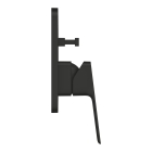 Внешняя часть смесителя для ванны GROHE Cubeo, матовый черный (1017782430)