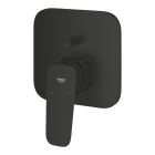 Внешняя часть смесителя для ванны GROHE Cubeo, матовый черный (1017782430)