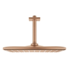 Верхний душ GROHE Rainshower Mono 310 Cube, 9,5 л/мин, 1 режим, 142 мм, теплый закат матовый (26566DL0)
