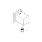 Подключение для душевого шланга GROHE Euphoria Cube, хром (27704000)