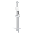 Душевой гарнитур GROHE Tempesta 110 с мыльницей, 2 режима струи, душевая штанга 600 мм, 7,4 л/мин, хром (26638003)