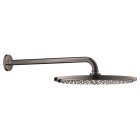 Верхний душ GROHE Rainshower Cosmopolitan 310, 8 л/мин, 1 режим, 380 мм, темный графит глянцевый (26066A00)