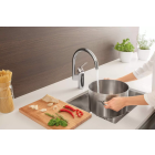 Смеситель для кухонной мойки GROHE Eurostyle Cosmopolitan, хром (30221002)