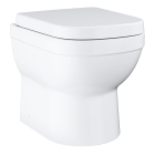 Унитаз напольный приставной GROHE Euro Ceramic, альпин-белый (39555000)