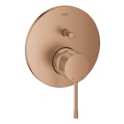 Внешняя часть смесителя для ванны GROHE Essence на 2 потребителя, теплый закат матовый (24167DL1)