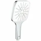 Ручной душ GROHE Rainshower SmartActive 130 Cube, 9,5 л/мин, 3 режима, хром/белый (26582LS0)