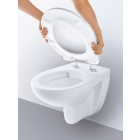 Подвесной унитаз GROHE Bau Ceramic, альпин-белый (39427000)