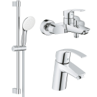 Комплект смесителей GROHE Tempesta с душевым гарнитуром, хром (NB0076)