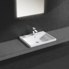 Смеситель для раковины GROHE Eurocube с донным клапаном, M-size, хром (23445000)