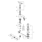 Смеситель для раковины GROHE Eurocube с донным клапаном, M-size, хром (23445000)