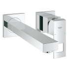 Внешняя часть смесителя для раковины GROHE Eurocube на 2 отверстия, M-Size, хром (23447000)
