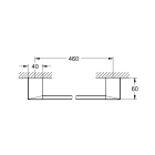 Держатель для полотенца GROHE Selection Cube, хром (40767000)