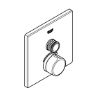 Внешняя часть смесителя для ванны и душа GROHE SmartControl квадратная, на 1 потребителя, хром (29147000)