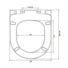 Комплект инсталляции GROHE Rapid SL 38772SH0 с унитазом Aquatek ПОЛАРИС AQ0700-01 и сиденьем с микролифтом (NW0335)