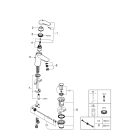 Смеситель для раковины GROHE Eurostyle, S-size, хром (23709003)