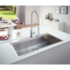 Мойка GROHE из нержавеющей стали, 1 чаша, K800 120-S 102,4/56 1.0 (31586SD0)