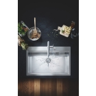 Мойка GROHE из нержавеющей стали, 1 чаша, K800 120-S 102,4/56 1.0 (31586SD0)
