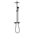 Душевая система GROHE Vitalio Start System 250 с термостатом для душа, черный (266772430)