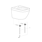 Унитаз подвесной компактный GROHE Euro Ceramic, альпин-белый (3920600H)