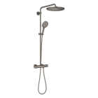 Душевая система GROHE Rainshower SmartActive 310 с термостатом для душа, темный графит матовый (26836AL0)