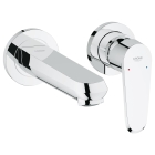 Внешняя часть смесителя для раковины GROHE Eurodisc Cosmopolitan на 2 отверстия, M-Size, хром (19573002)