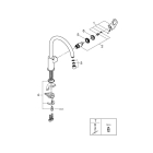 Смеситель для кухни GROHE BauLoop, хром (31368000)