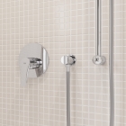 Смеситель для душа GROHE BauEdge в комплекте с монтажной частью, хром (29078001)