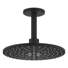 Комплект из верхнего душа и кронштейна GROHE Rainshower 310 SmartActive, фантомный черный (22124KF0)