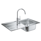 Мойка и смеситель для мойки, GROHE K400, (31570SD0)