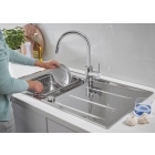 Мойка и смеситель для мойки, GROHE K400, (31570SD0)