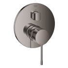Внешняя часть смесителя для ванны GROHE Essence на 3 потребителя, темный графит глянец (24169A01)