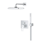 Душевая система GROHE Eurocube со смесителем для ванны, хром (25289000)
