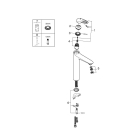 Смеситель для раковины GROHE Eurostyle, XL-size, хром (23570003)