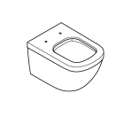 Подвесной унитаз, GROHE Euro Ceramic, с покрытием PureGuard, альпин-белый, (3932800H)