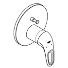 Внешняя часть смесителя для ванны GROHE Eurostyle, хром (24049003)