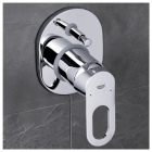Смеситель для ванны GROHE BauLoop в комплекте с монтажной , хром (29041000)