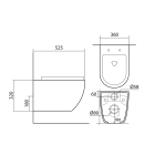 Комплект инсталляции GROHE Solido 38811KF0 с унитазом Aquatek ЕВРОПА AQ1901-MW и сиденьем с микролифтом (NW0259)
