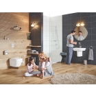 Унитаз подвесной безободковый GROHE Euro Ceramic с сиденьем с микролифтом (NW0010-1)