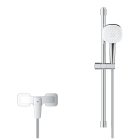 Смеситель для душа с душевым гарнитуром GROHE Cubeo, хром (1018250000)