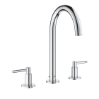 Смеситель для раковины GROHE Atrio двухвентильный на 3 отверстия, хром (20009003)