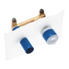 Встраиваемая часть однорычажного смесителя для раковины GROHE Eurodisc Joy на 2 отверстия (23429000)