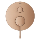 Внешняя часть смесителя для ванны GROHE Essence на 3 потребителя, теплый закат матовый (24169DL1)