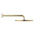 Верхний душ GROHE Rainshower Cosmopolitan 310, 8 л/мин, 1 режим, 380 мм, холодный рассвет глянец (26066GL0)